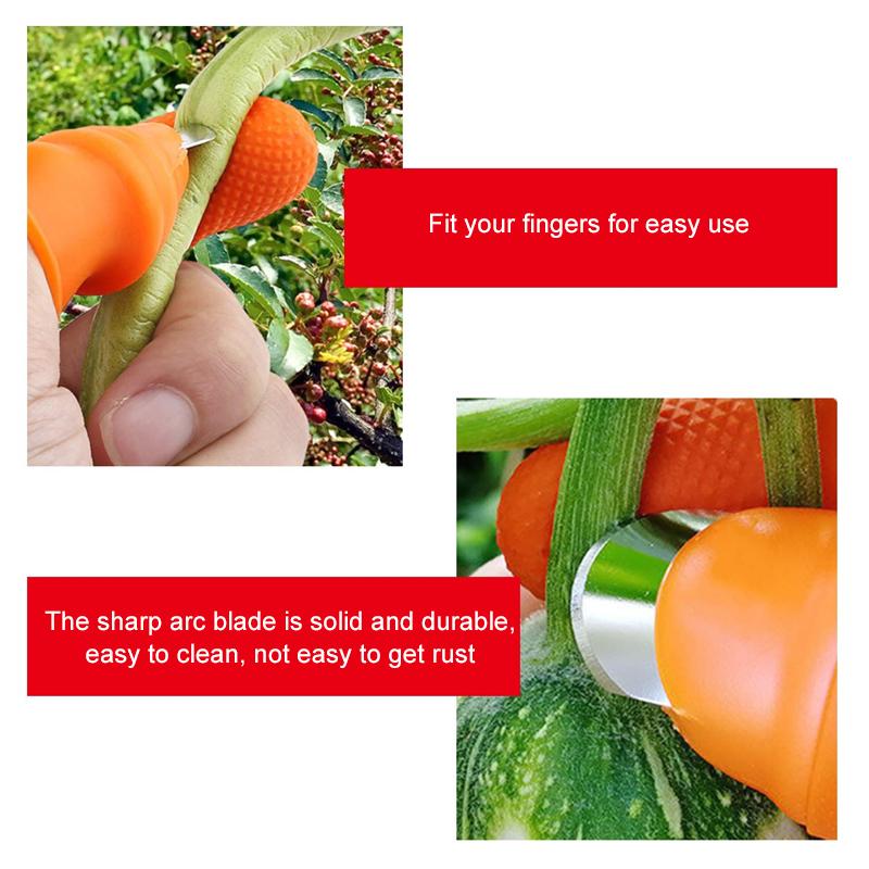 Pick vegetables, pick fruit thumb knife