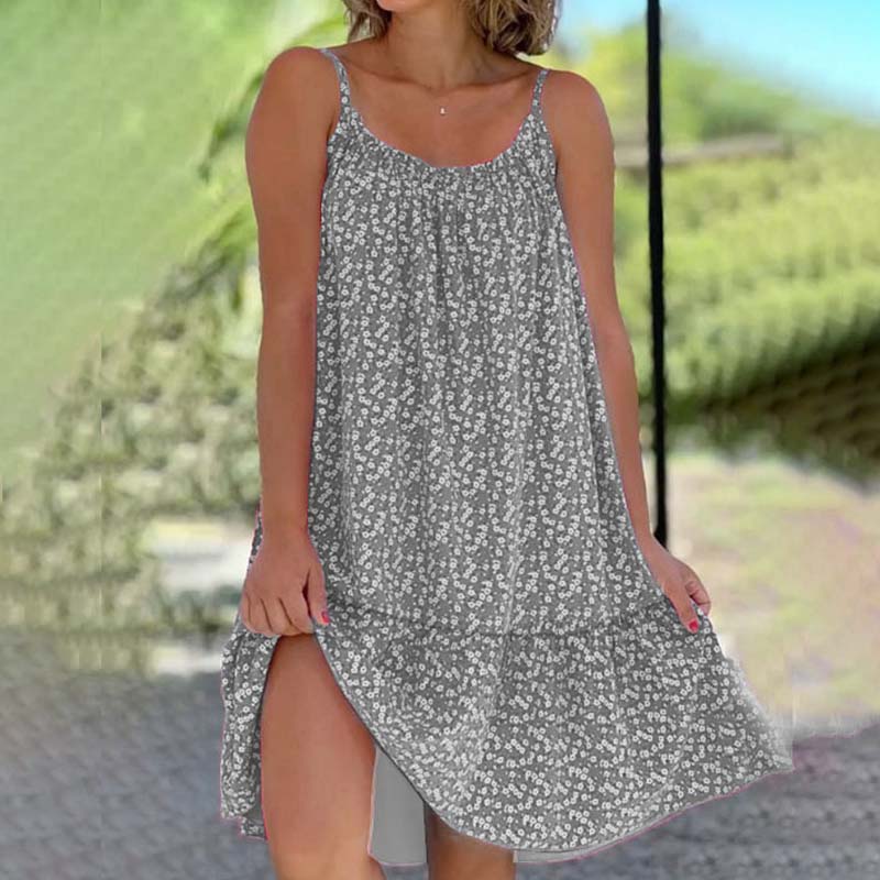 Printed Camisole Dress
