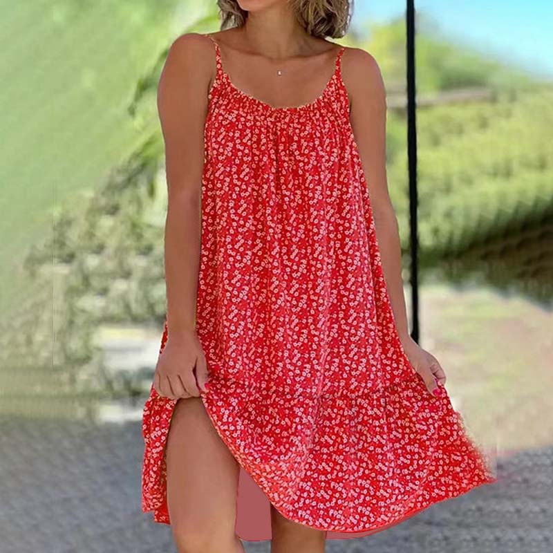 Printed Camisole Dress
