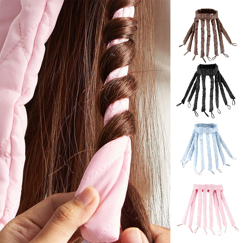 Sleeping Headband Heatless Curling Iron