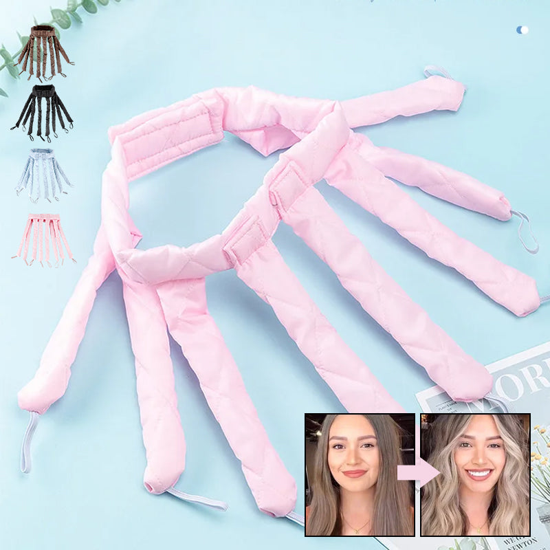 Sleeping Headband Heatless Curling Iron