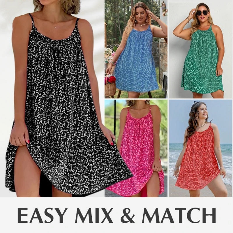 Printed Camisole Dress