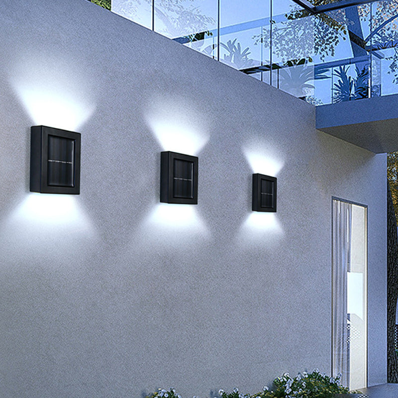 Outdoor Solar Wall Mount Path Lamp