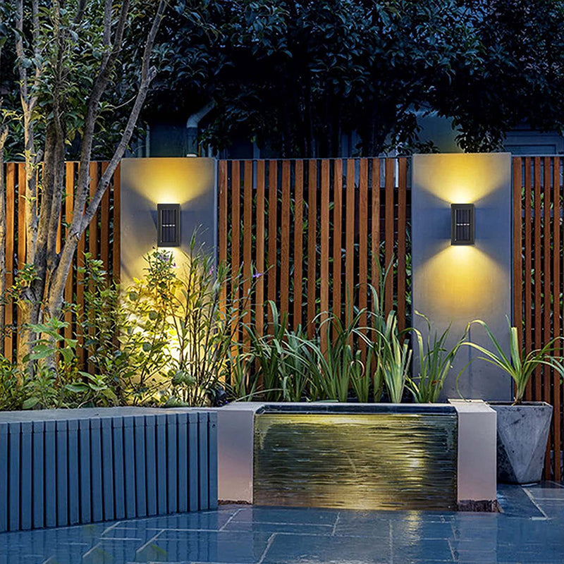 Outdoor Solar Wall Mount Path Lamp