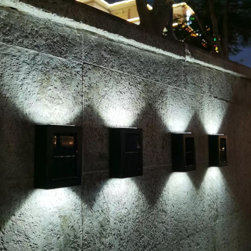 Outdoor Solar Wall Mount Path Lamp