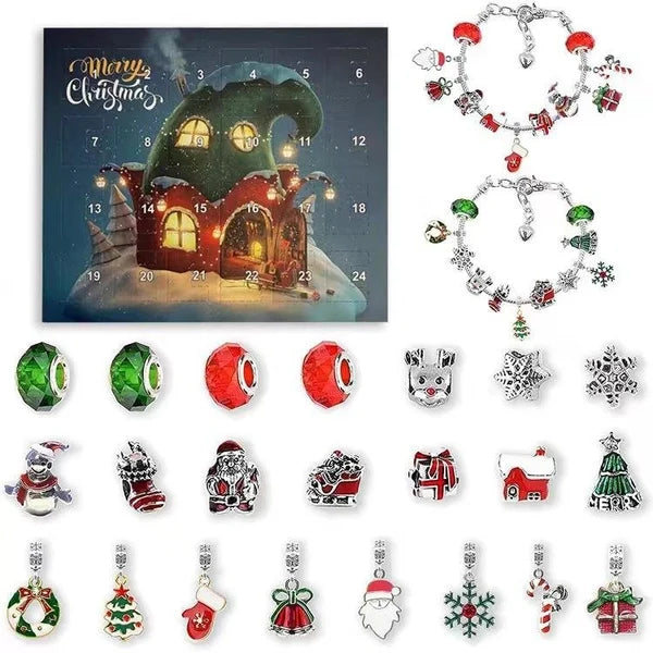 Advent Calendar 2024- 25 DIY CHRISTMAS BRACELETS
