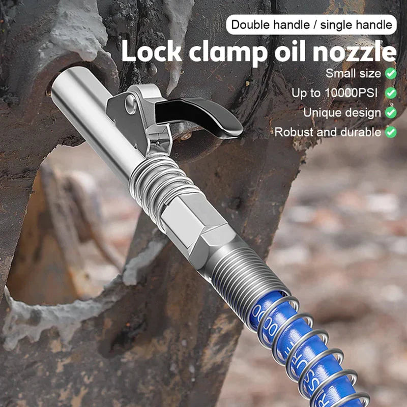 🎁Hot Sale🎁Strong Lock on Grease Couplers