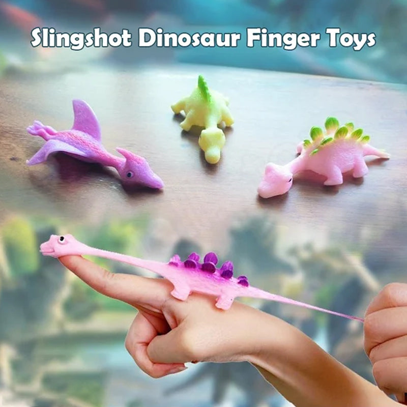 Slingshot Dinosaur Finger Toys (10pcs)