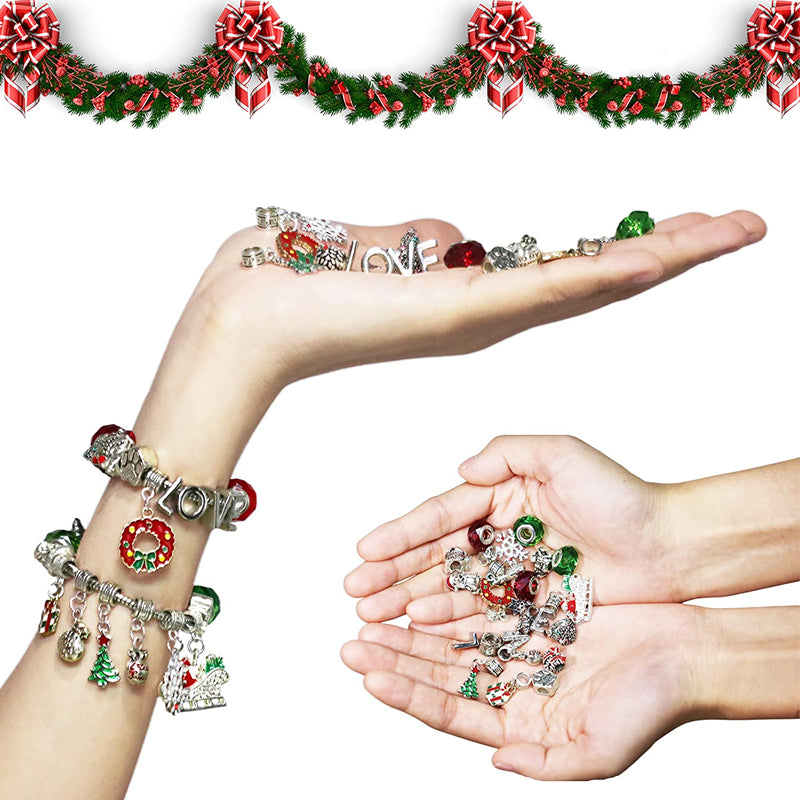 Advent Calendar 2024- 25 DIY CHRISTMAS BRACELETS