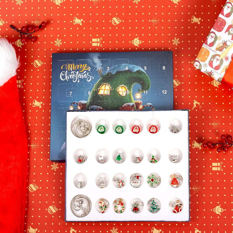 Advent Calendar 2024- 25 DIY CHRISTMAS BRACELETS