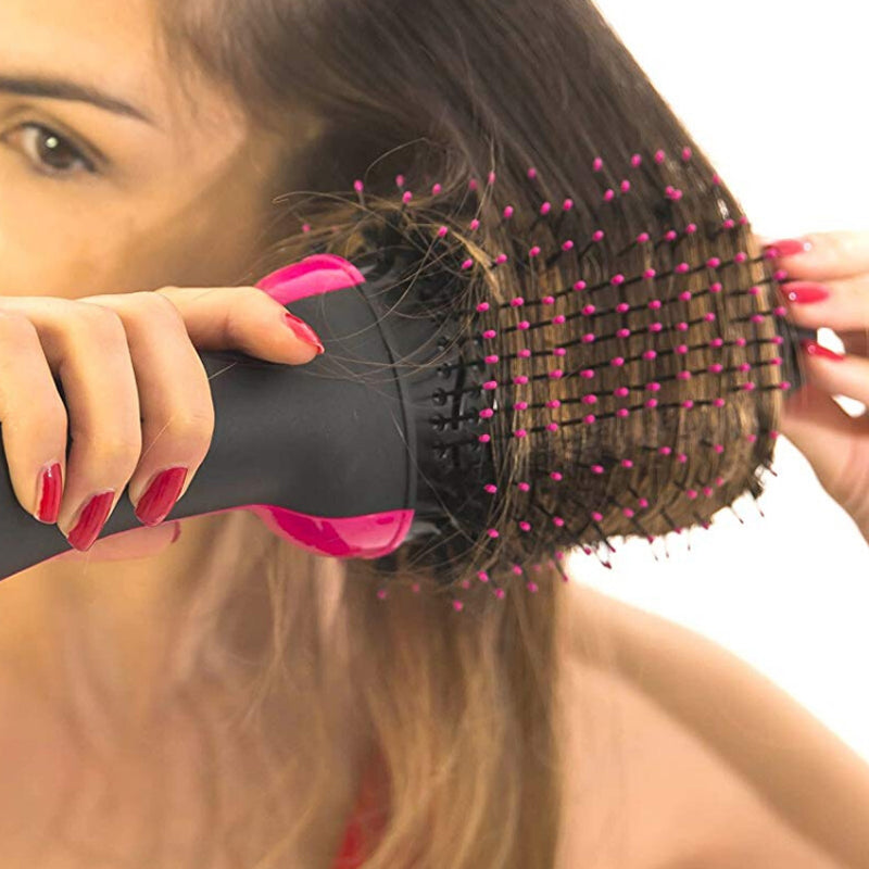 2 in 1 Hair Dryer and Electric Hair Brush