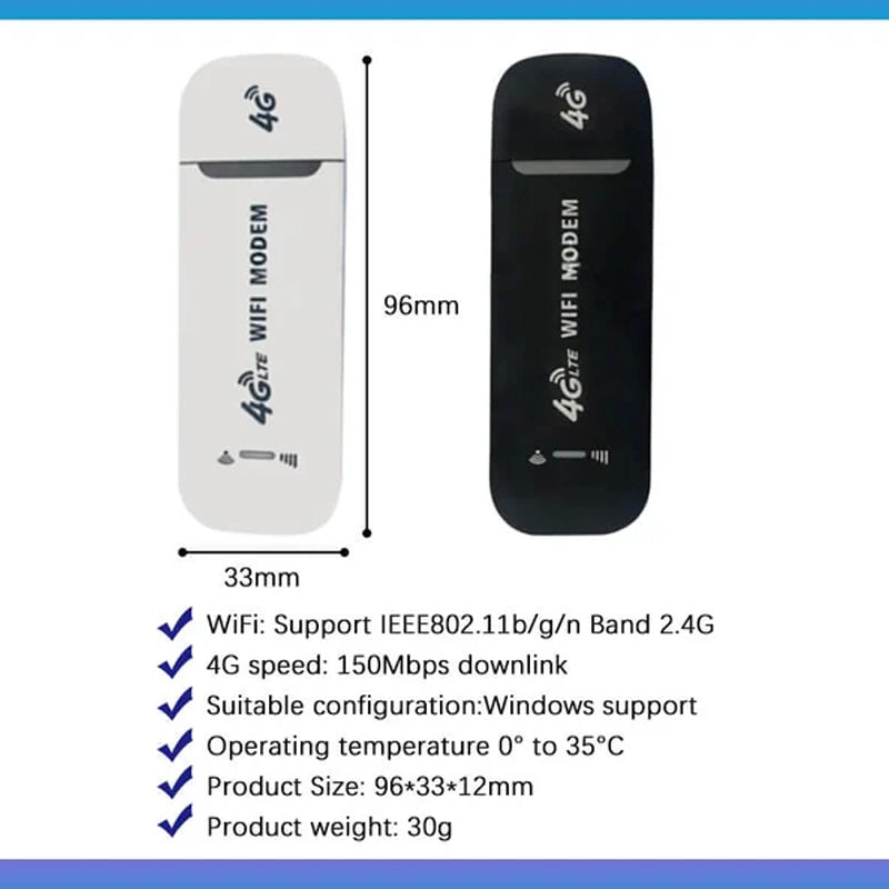 4G LTE Router Wireless Network Card Adapter