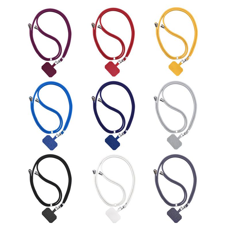 Universal Crossbody Nylon Patch Phone Lanyards