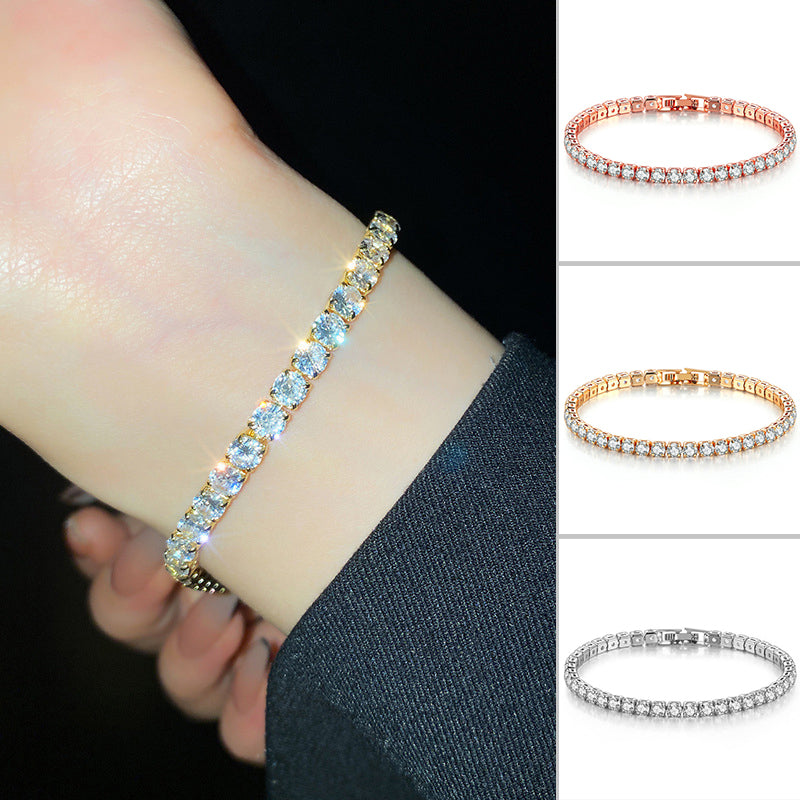 Sparkling Moissanite Bracelet